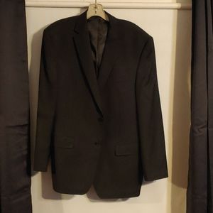 Calvin Klein Black Blazer 42 R Wool